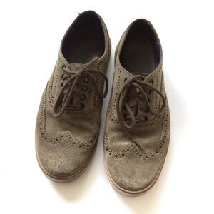 Cole Haan Men’s Suede Oxford Sneakers